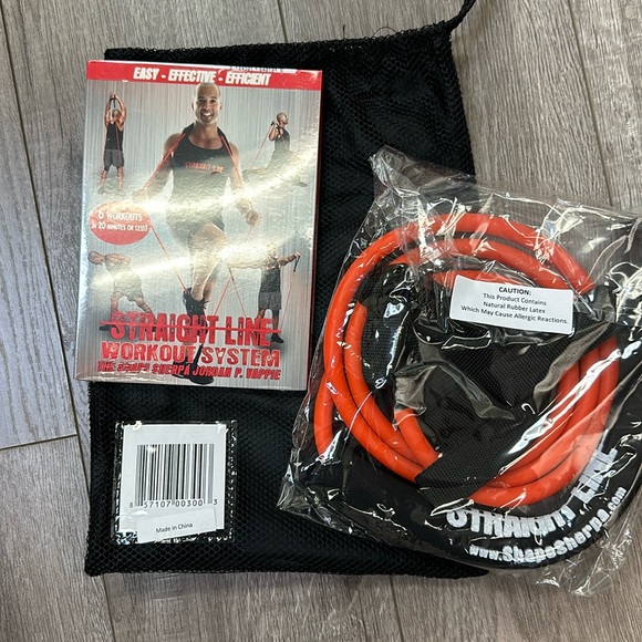 Straight Line workout set includes bag, dvd and device new in excellent conditio - Picture 1 of 6